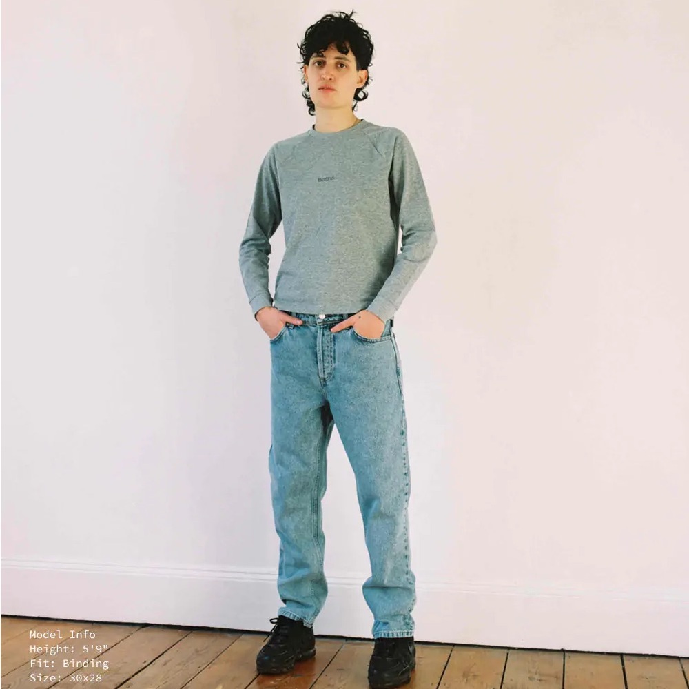 Both& Light Wash Straight Leg Men’s Jeans